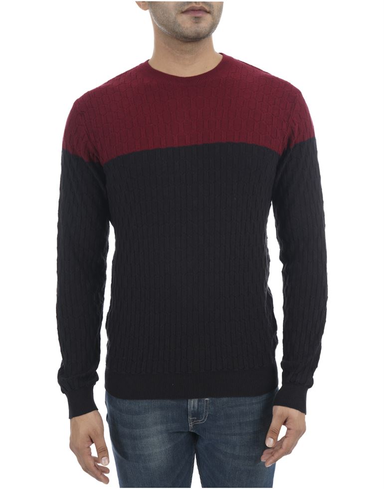 Porto Bello Men's Casual Winter Wear Pullover